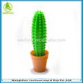 Wholesale customized lovely cacti shape promotional plastic ball pen